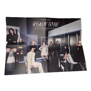 Twice Ready to Be Album Group Poster